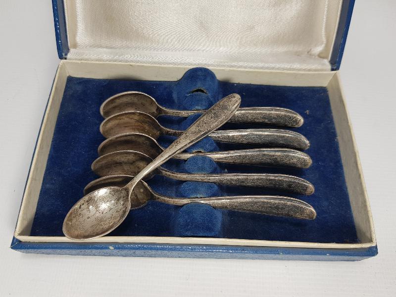 84 DAMGALI GÜMÜŞ ÇAY KAŞIĞI SETİ 