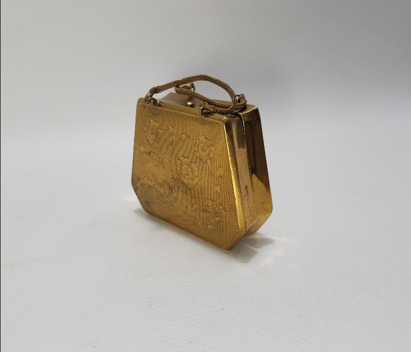 ART NOUVEAU GECE ÇANTASI FORMLU PUDRİYER