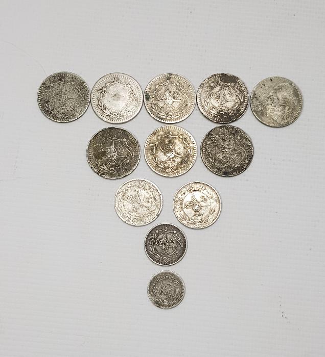 BİR DÜZİNE OSMANLI PARASI 