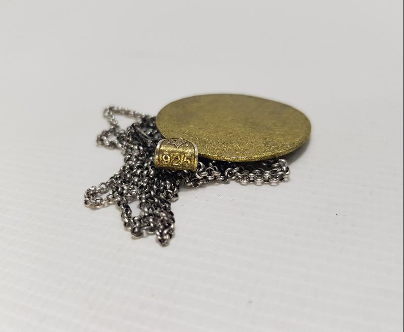 DAVUT YILDIZLI GÜMÜŞ TILSIM KOLYE 