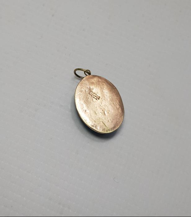 LAPİS TAŞLI ALTIN KOLYE UCU