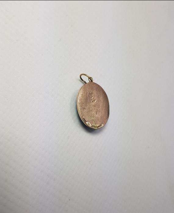 LAPİS TAŞLI ALTIN KOLYE UCU