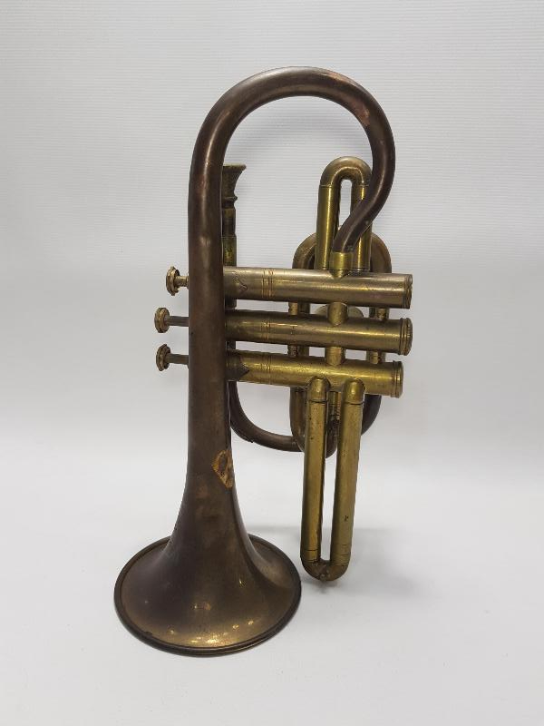 OSMANLI DÖNEMİ ASKERİ TROMPET 