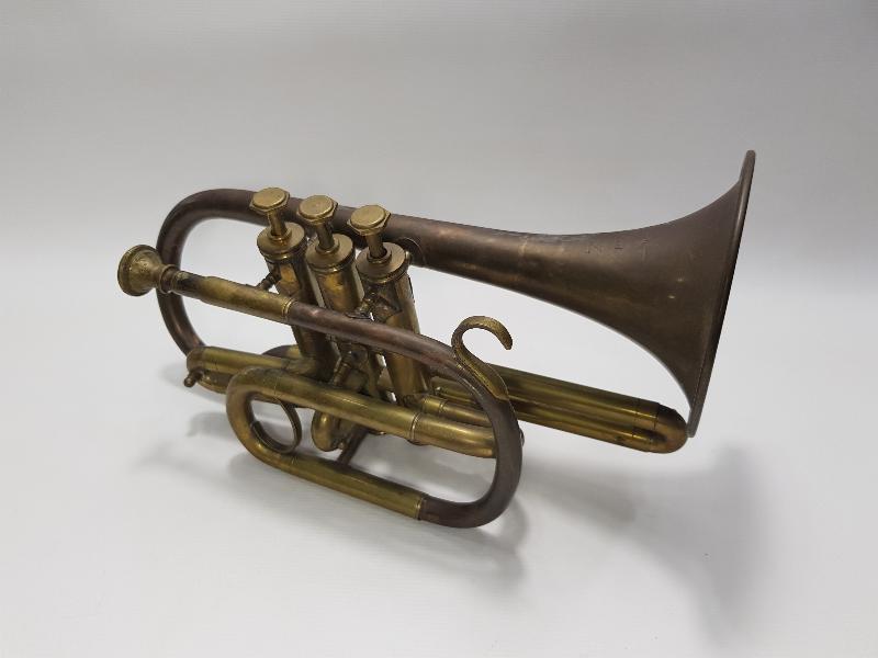 OSMANLI DÖNEMİ ASKERİ TROMPET 