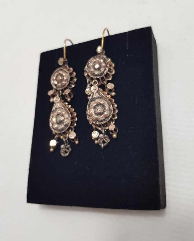 OSMANLI DÖNEMİ ELMAS KÜPE 