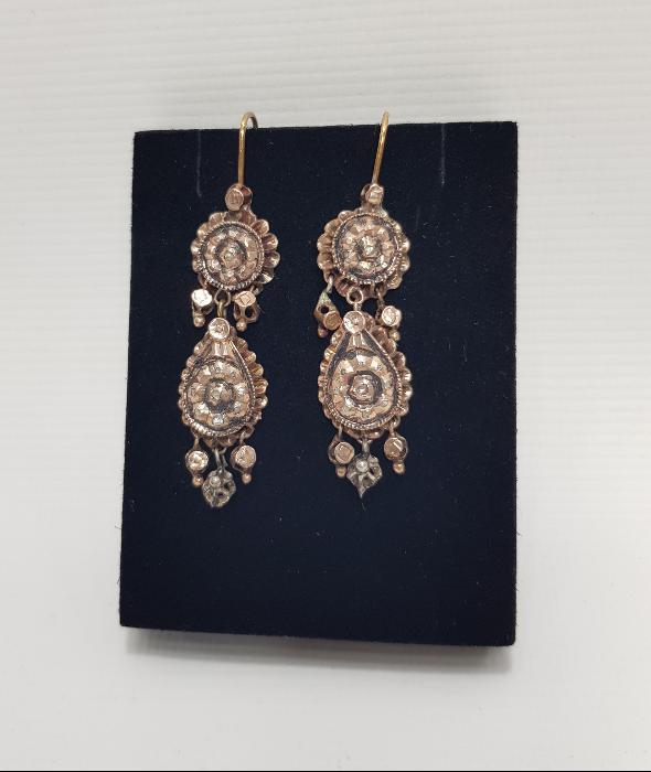 OSMANLI DÖNEMİ ELMAS KÜPE 