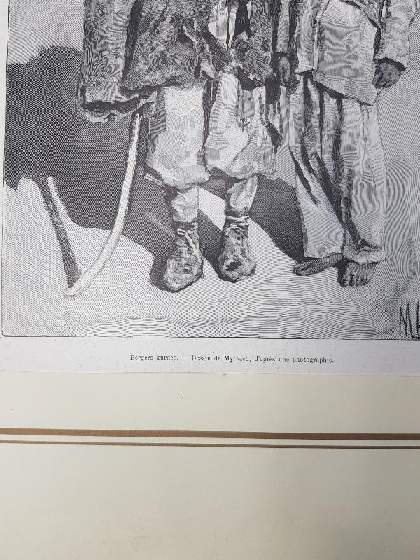 OSMANLI DÖNEMİ GRAVÜR: KÜRT ÇOBAN VE OĞLU