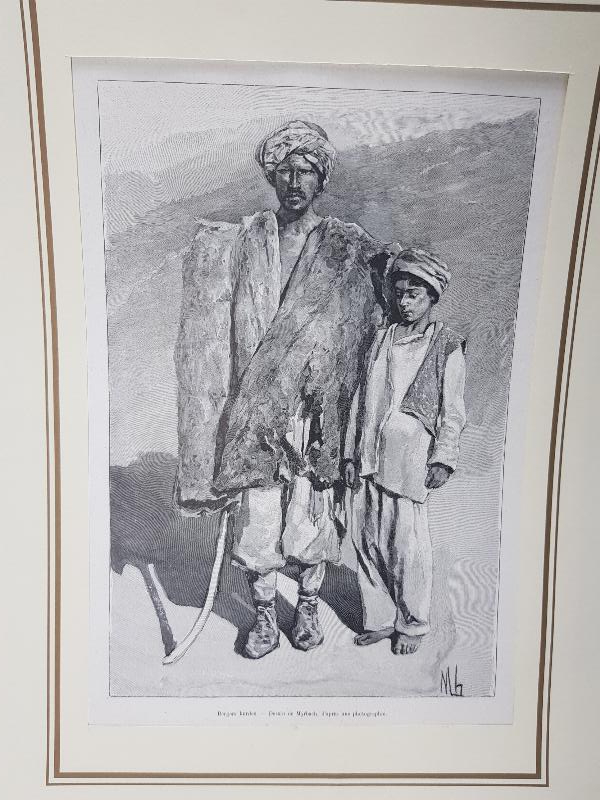 OSMANLI DÖNEMİ GRAVÜR: KÜRT ÇOBAN VE OĞLU