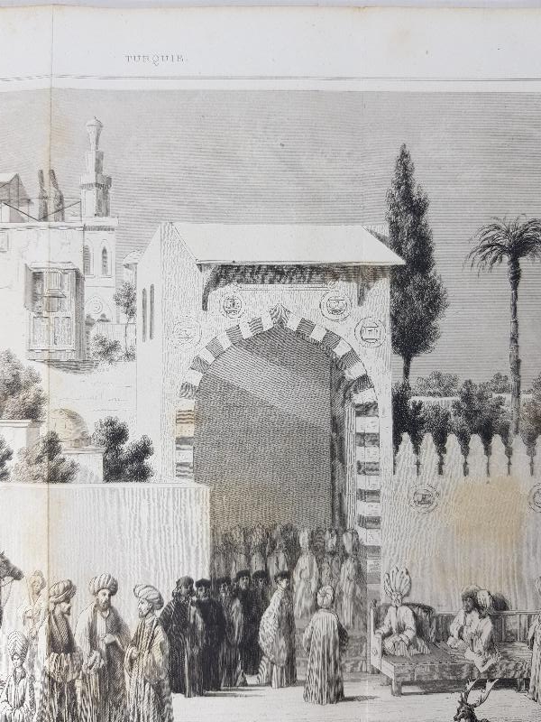 OSMANLI DÖNEMİ GRAVÜR: VENEDİK BÜYÜKELÇİSİNİN SARAYA KABULÜ