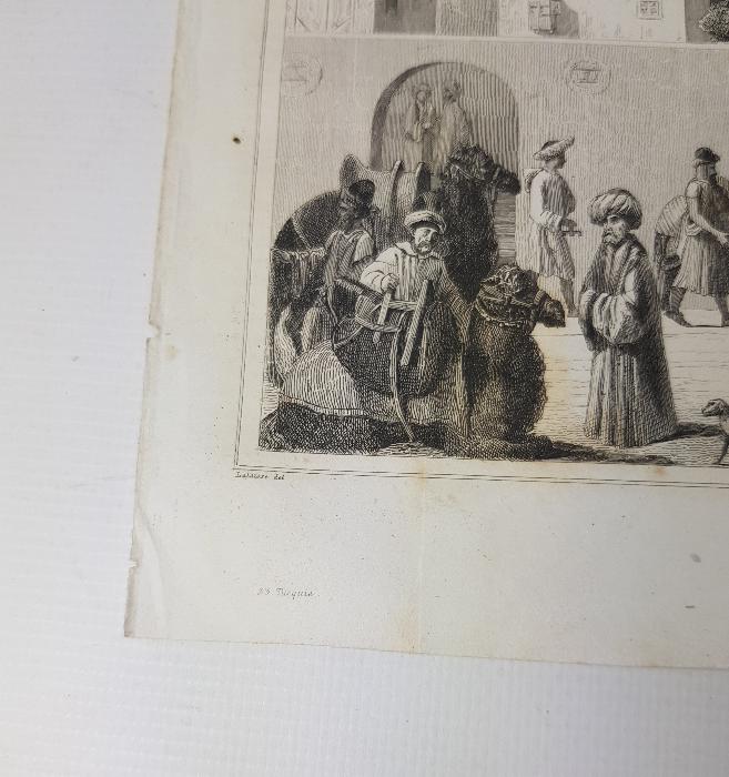 OSMANLI DÖNEMİ GRAVÜR: VENEDİK BÜYÜKELÇİSİNİN SARAYA KABULÜ