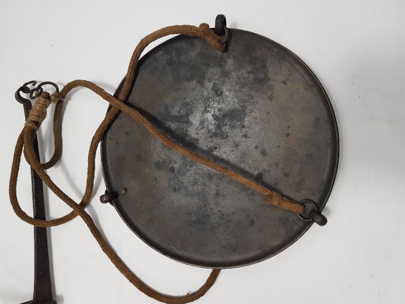 OSMANLI DÖNEMİ  SÜLEYMANİYE İŞİ NADİR BRONZ TERAZİ 