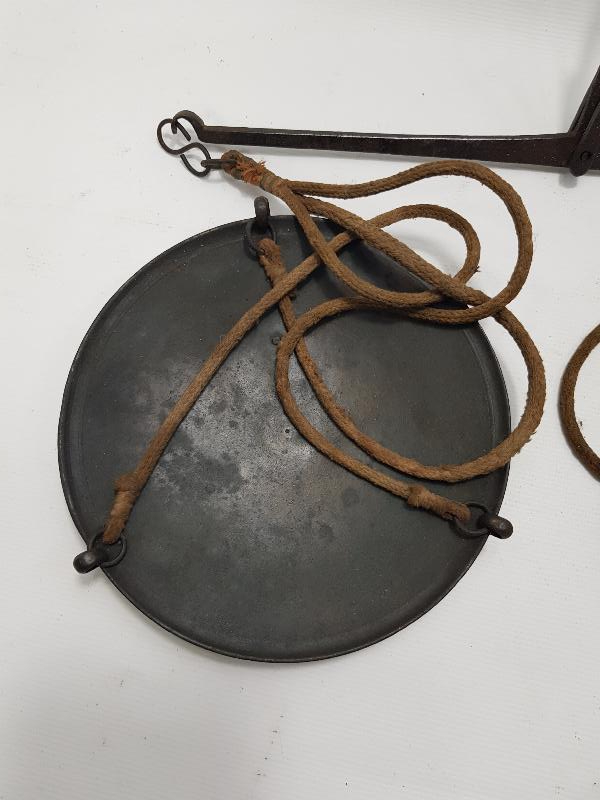 OSMANLI DÖNEMİ  SÜLEYMANİYE İŞİ NADİR BRONZ TERAZİ 