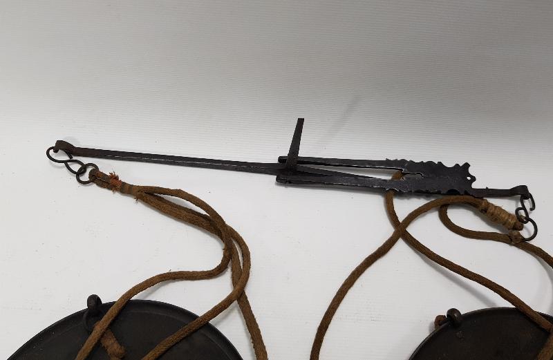 OSMANLI DÖNEMİ  SÜLEYMANİYE İŞİ NADİR BRONZ TERAZİ 