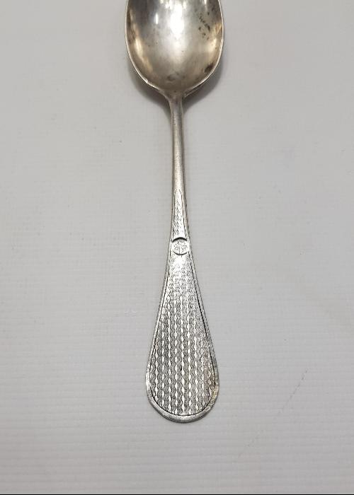 OSMANLI DÖNEMİ TUĞRALI VE SAH DAMGALI GÜMÜŞ KAŞIK 