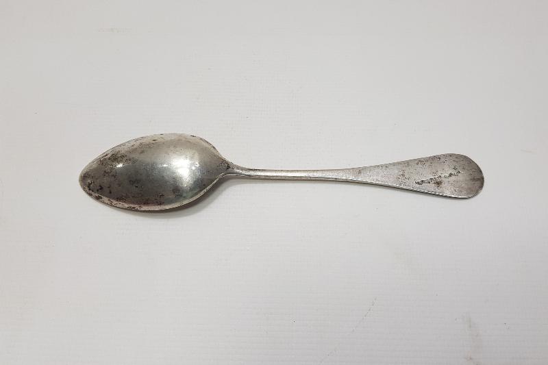 OSMANLI DÖNEMİ TUĞRALI VE SAH DAMGALI GÜMÜŞ KAŞIK 