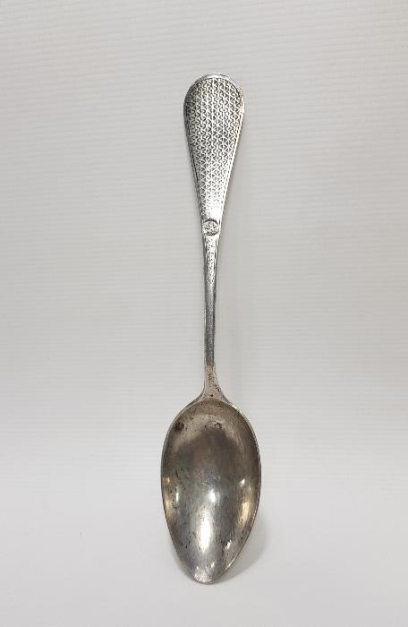 OSMANLI DÖNEMİ TUĞRALI VE SAH DAMGALI GÜMÜŞ KAŞIK 