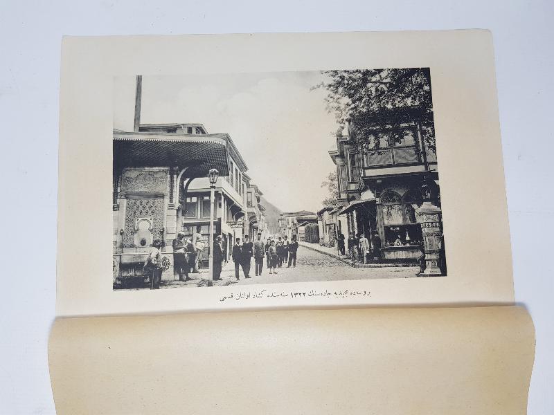 OSMANLICA GRAVÜR: BURSA MECİDİYE CADDESİ 