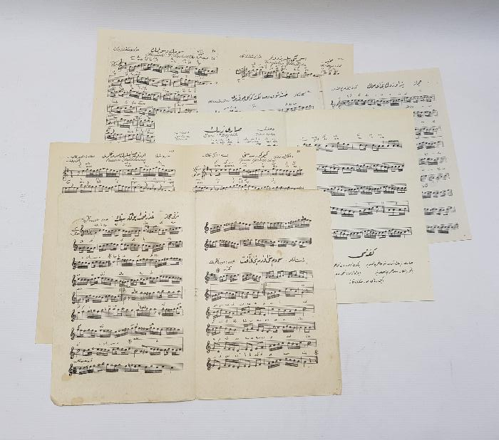 OSMANLICA MÜNTEHEBAT NOTA KİTAPÇIKLARI 