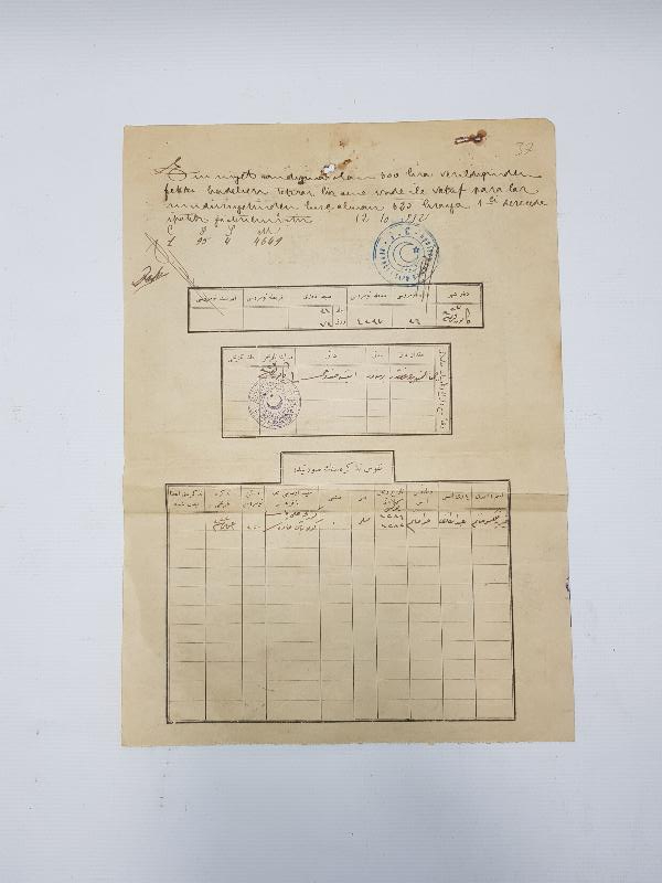 OSMANLICA TAPU SENEDİ 