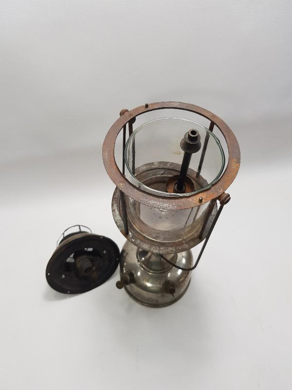 OSMANLICA YAZILI ÇOK NADİR RADYUM LAMBASI 