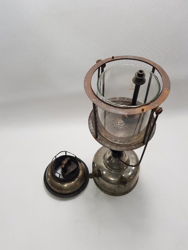 OSMANLICA YAZILI ÇOK NADİR RADYUM LAMBASI 