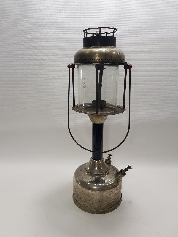 OSMANLICA YAZILI ÇOK NADİR RADYUM LAMBASI 