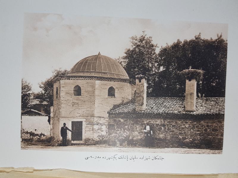 OSMANLICA YAZILI GRAVÜR: BURSA ŞEHZADE SÜLEYMAN PAŞA MEDRESESİ