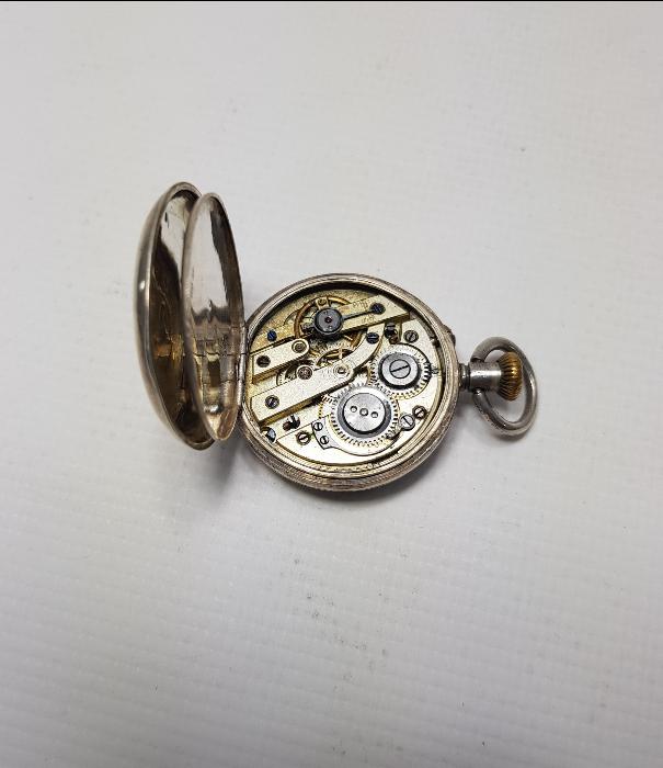 SERKISOF CONSTANTINOPLE OSMANLI GÜMÜŞ CEP SAATİ 