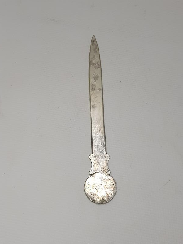 TUĞRALI GÜMÜŞ ZARF AÇACAĞI 