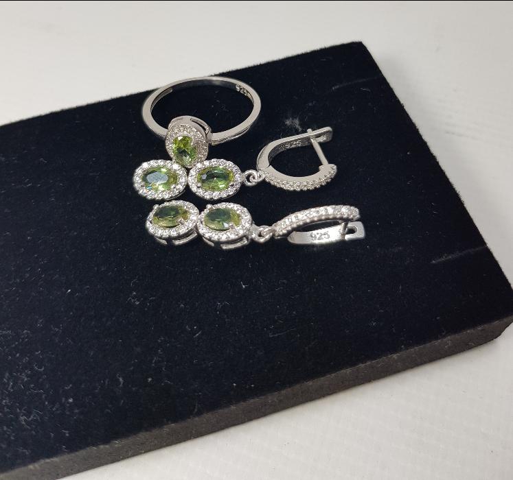 ZULTANİT TAŞLI GÜMÜŞ TAKI SETİ 