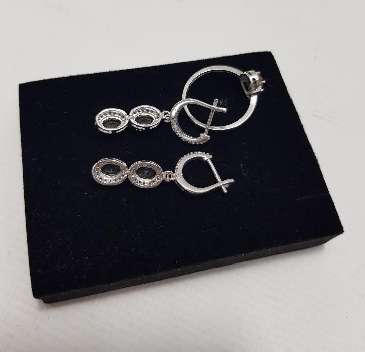 ZULTANİT TAŞLI GÜMÜŞ TAKI SETİ 