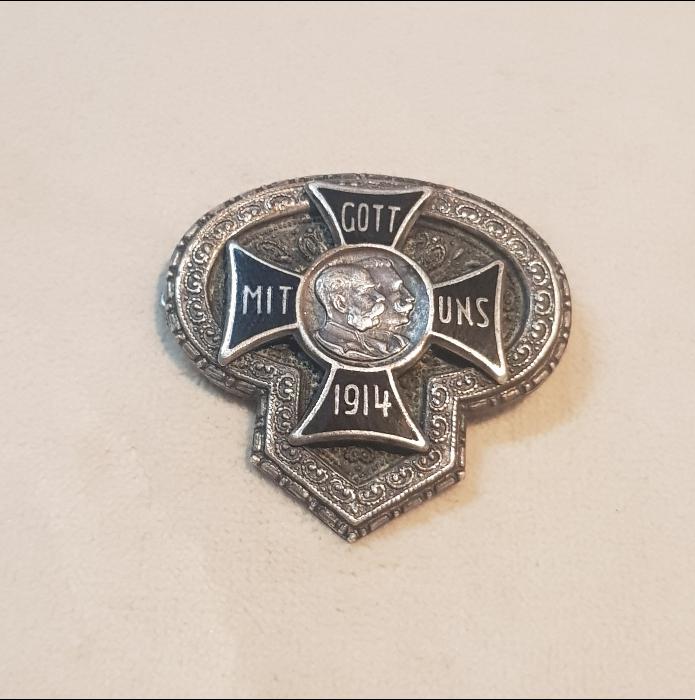 1. DÜNYA SAVAŞI GÜMÜŞ İTTİFAK ROZET 