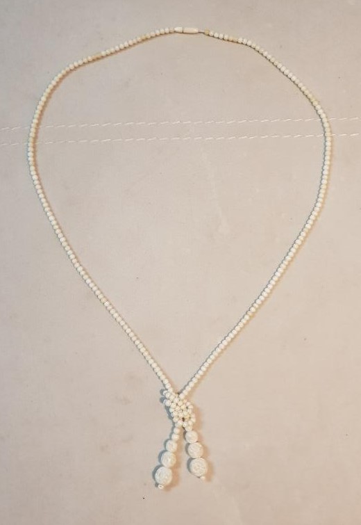 FİL DİŞİ KOLYE GERDANLIK 