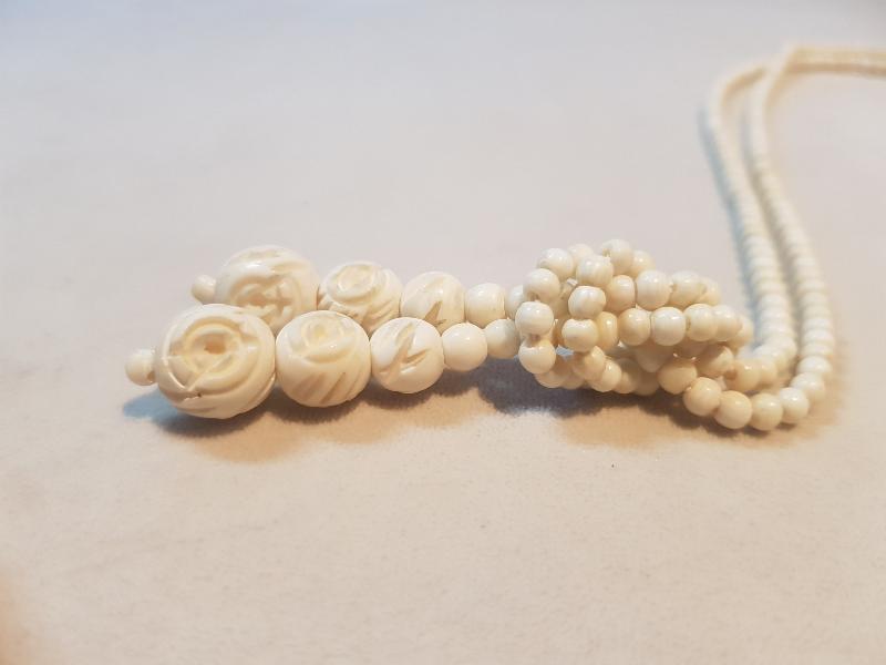 FİL DİŞİ KOLYE GERDANLIK 