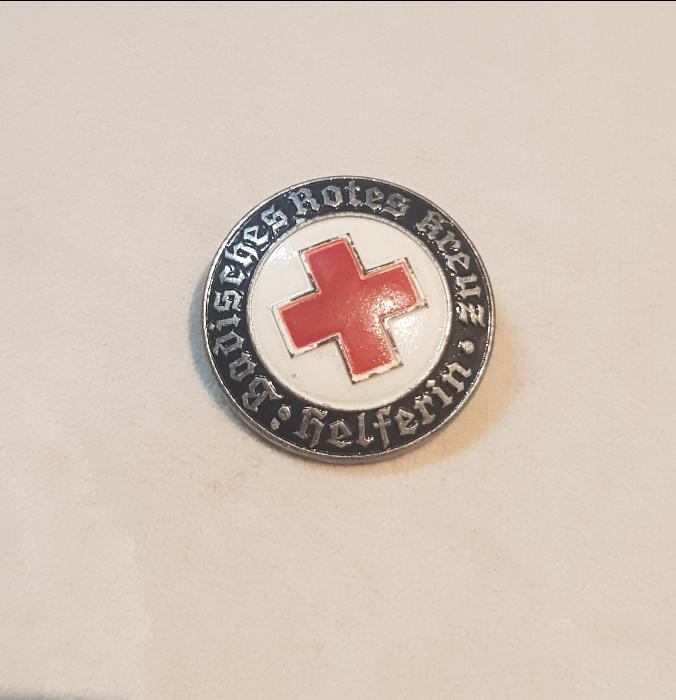 İKİNCİ DÜNYA SAVAŞI DÖNEMİ NADİR ALMAN KIZILHAÇ ROZETİ
