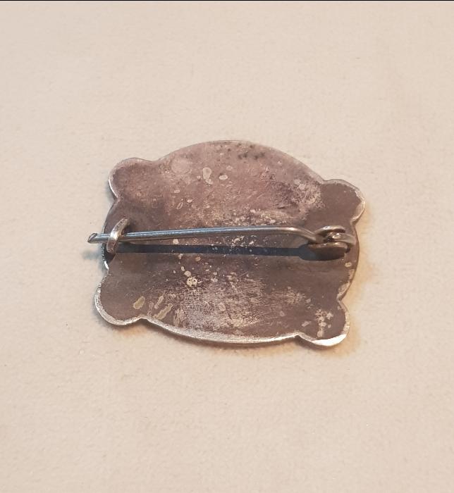 OSMANLI HİLALİ AHMER CEMİYETİ GÜMÜŞ ROZET 