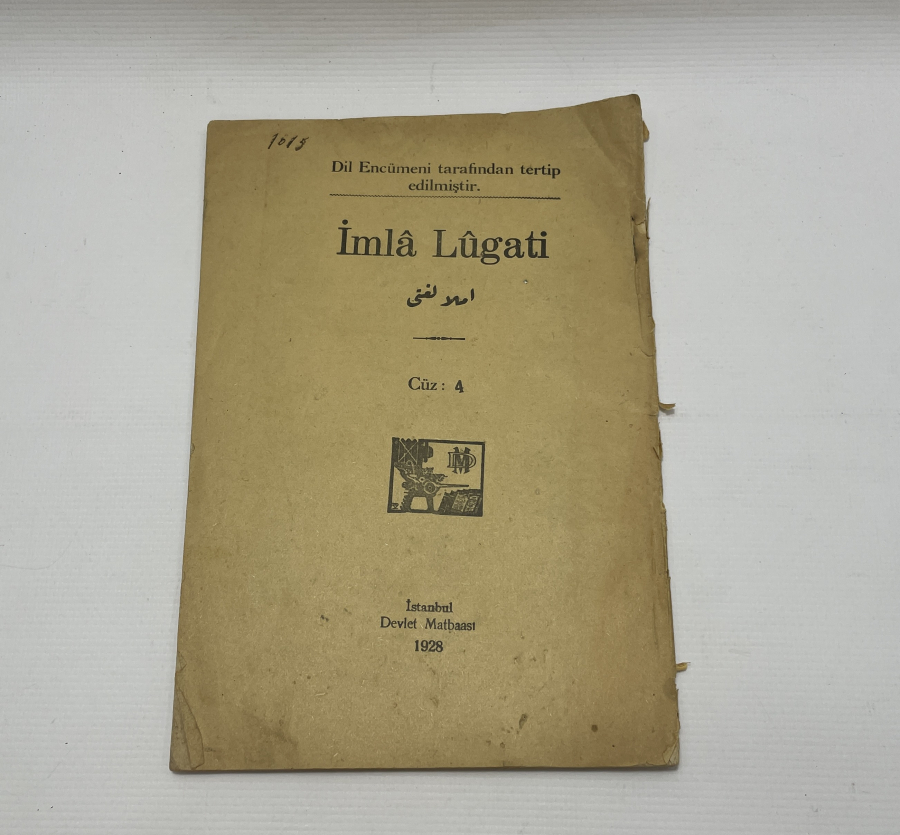 1928 YILI ÇOK NADİR İMLA LUGATI 