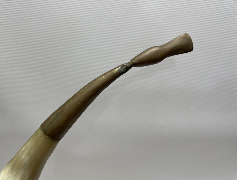 BÜYÜK BOY ANTİKA BOYNUZ KADEH