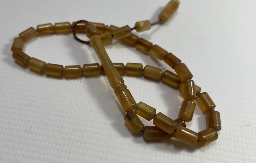 DAĞ KEÇİSİ BOYNUZUNDAN MAMUL TESBİH