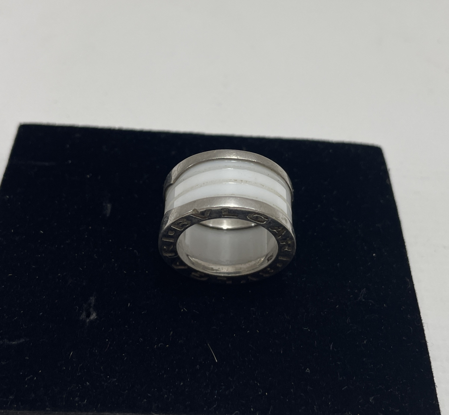 OPALİN TAŞLI BVLGARİ GÜMÜŞ YÜZÜK