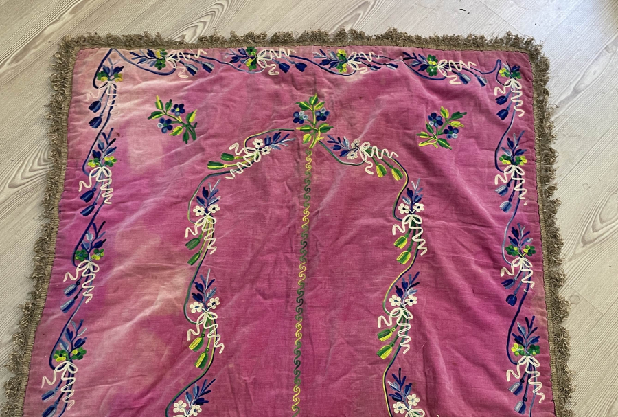 OSMANLI DÖNEMİ SUZANİ İŞ SECCADE