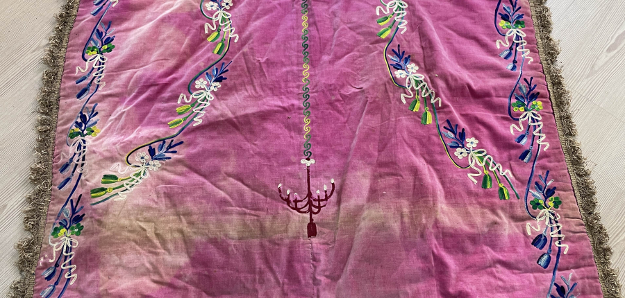 OSMANLI DÖNEMİ SUZANİ İŞ SECCADE