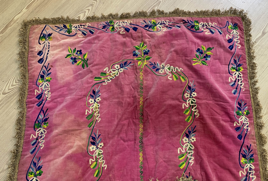 OSMANLI DÖNEMİ SUZANİ İŞ SECCADE