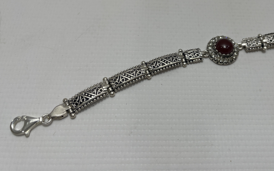 TELKARİ İŞÇİLİKLİ GÜMÜŞ BİLEKLİK