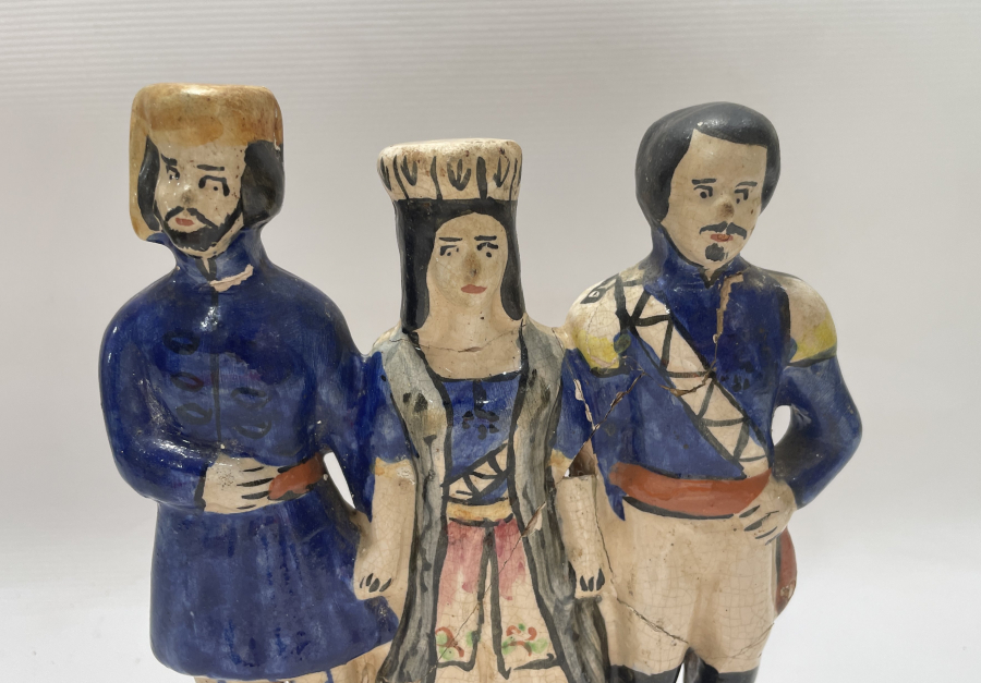 1321(1903) TARİHLİ EL YAPIMI HANEDAN KONULU BİBLO