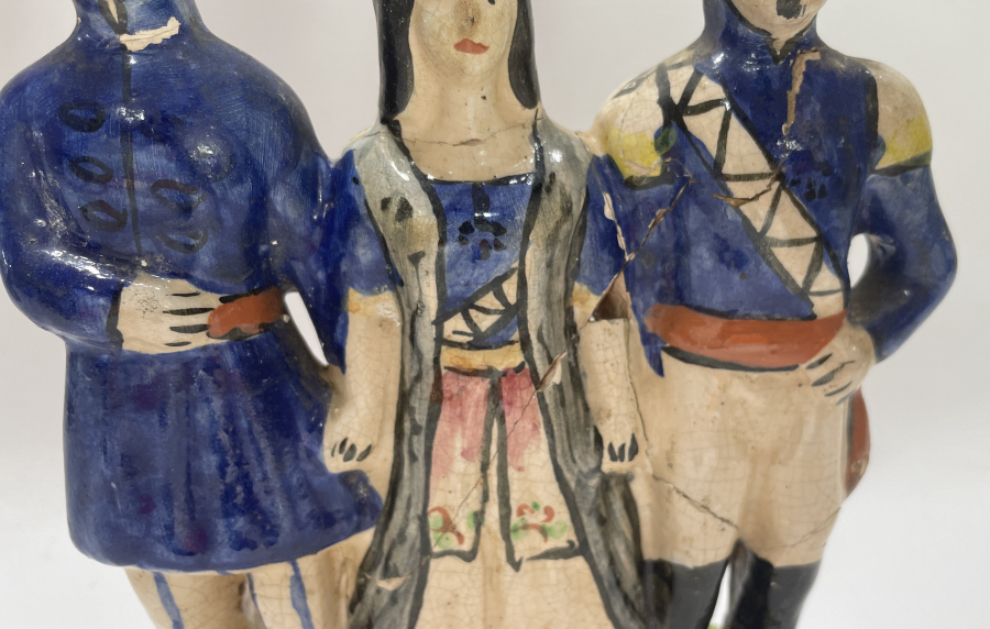 1321(1903) TARİHLİ EL YAPIMI HANEDAN KONULU BİBLO