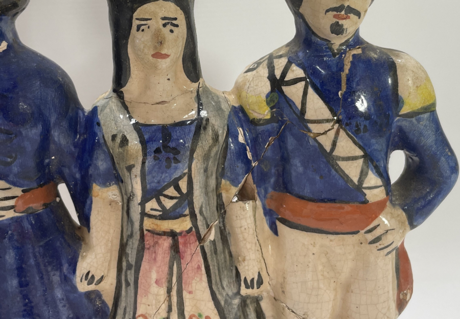 1321(1903) TARİHLİ EL YAPIMI HANEDAN KONULU BİBLO