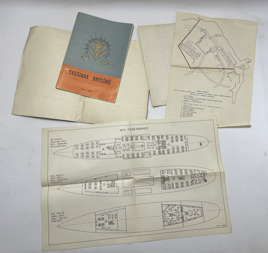 ADNAN MENDERES İÇİN HAZIRLANMIŞ NADİR YASSI ADA BROŞÜRÜ