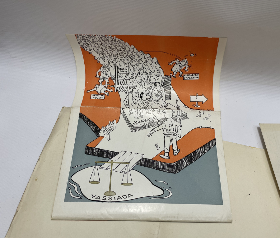 ADNAN MENDERES İÇİN HAZIRLANMIŞ NADİR YASSI ADA BROŞÜRÜ