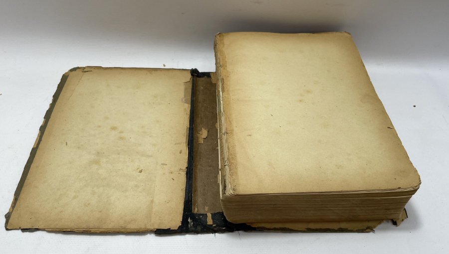 OSMANLI DÖNEMİ 1885 BASIMI NADİR ÇIKAN AHDİ ATİK VE AHDİ CEDİD KİTABI